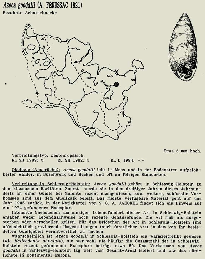 map c LANU-Schleswig-Holstein       drawing  c Projektgruppe Molluskenkartierung 