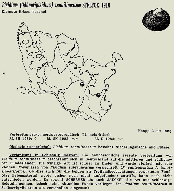 map c LANU-Schleswig-Holstein       drawing  c Projektgruppe Molluskenkartierung 