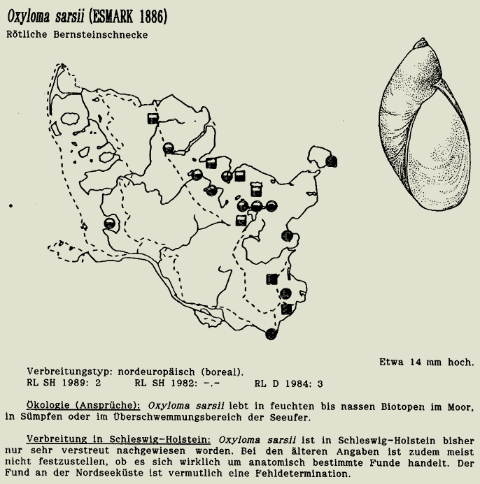 map c LANU-Schleswig-Holstein       drawing  c Projektgruppe Molluskenkartierung 