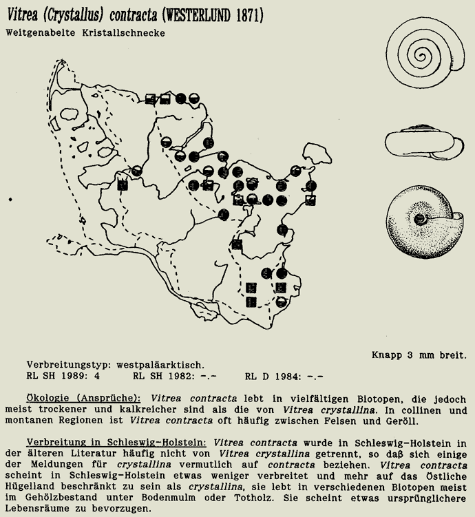 map c LANU-Schleswig-Holstein       drawing  c Projektgruppe Molluskenkartierung 