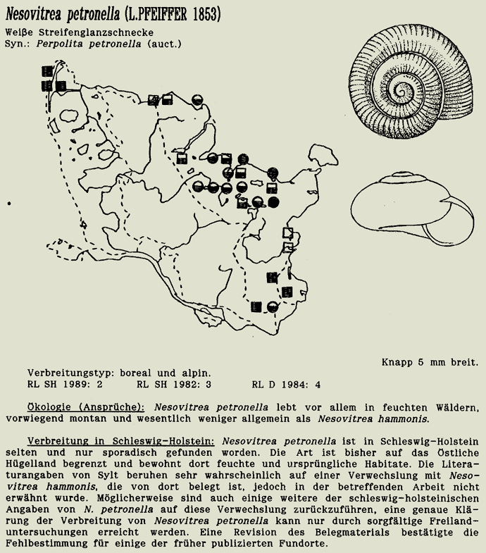 map c LANU-Schleswig-Holstein       drawing  c Projektgruppe Molluskenkartierung 